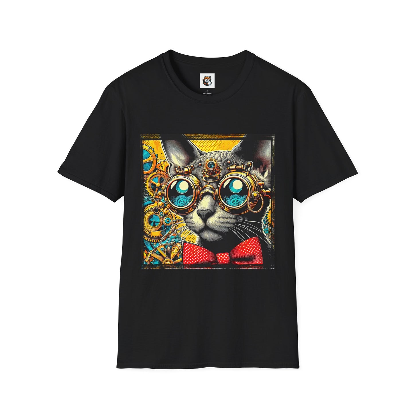 Cornish Rex Cat steam punk  T-Shirt