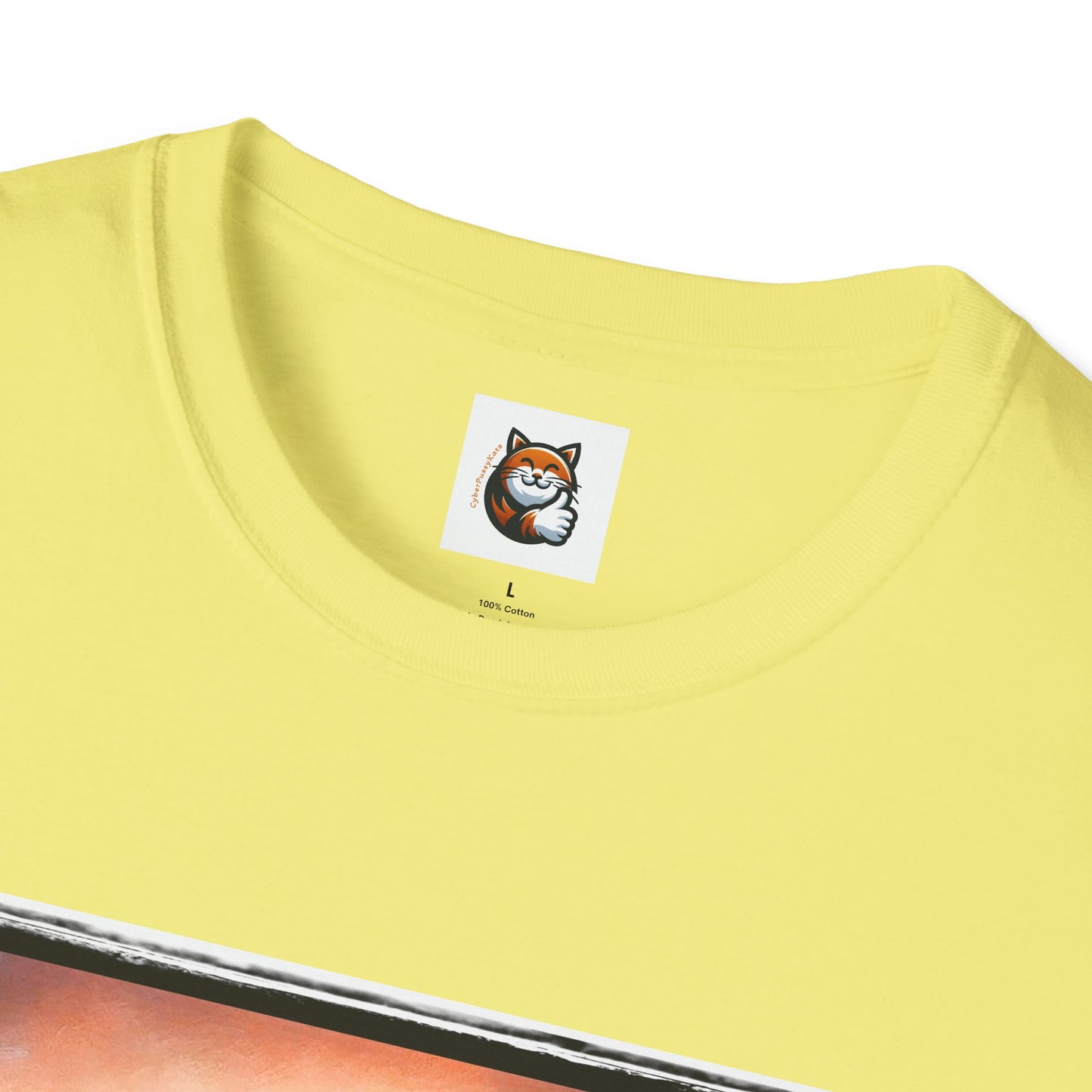 Devon Rex Cat Unisex Softstyle T-Shirt