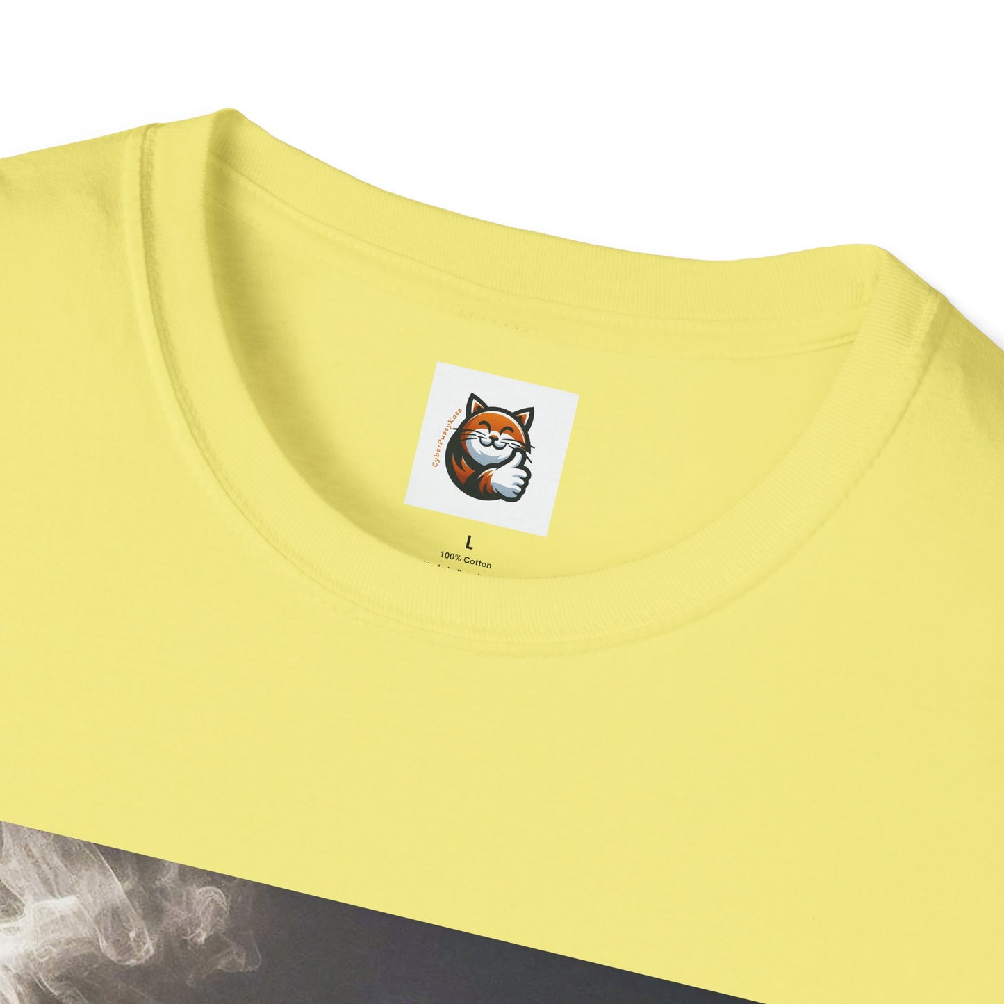 Russian Blue Cat Unisex Softstyle T-Shirt