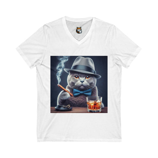 Russian Blue cigars  V-Neck Tee