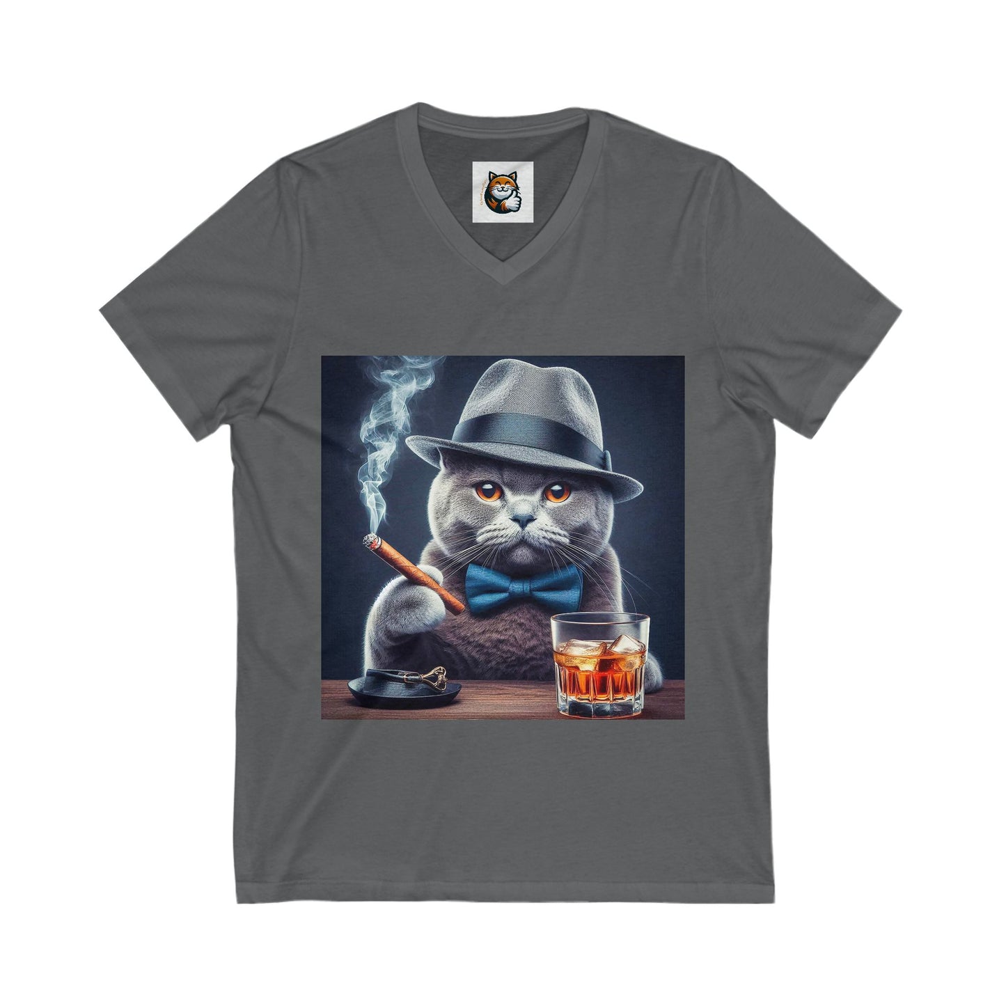 Russian Blue cigars  V-Neck Tee