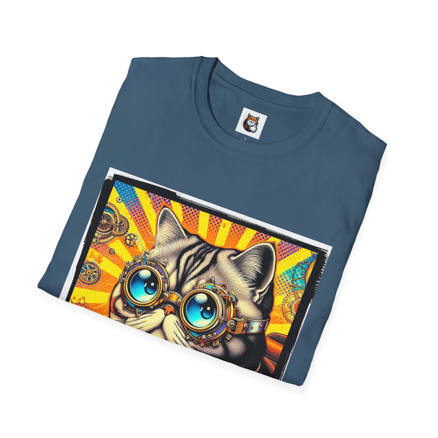 Exotic Shorthair Cat Unisex Softstyle T-Shirt