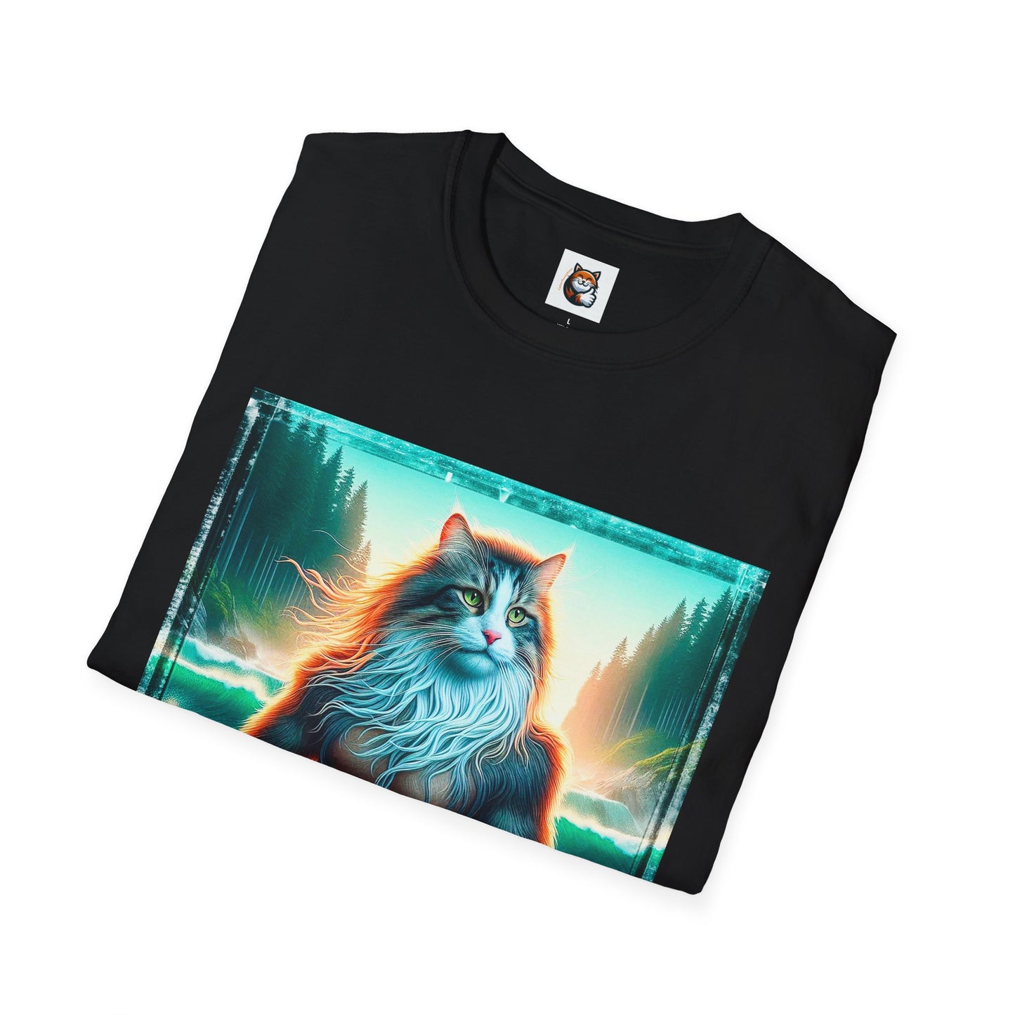 Norwegian Forest Cat Unisex Softstyle T-Shirt