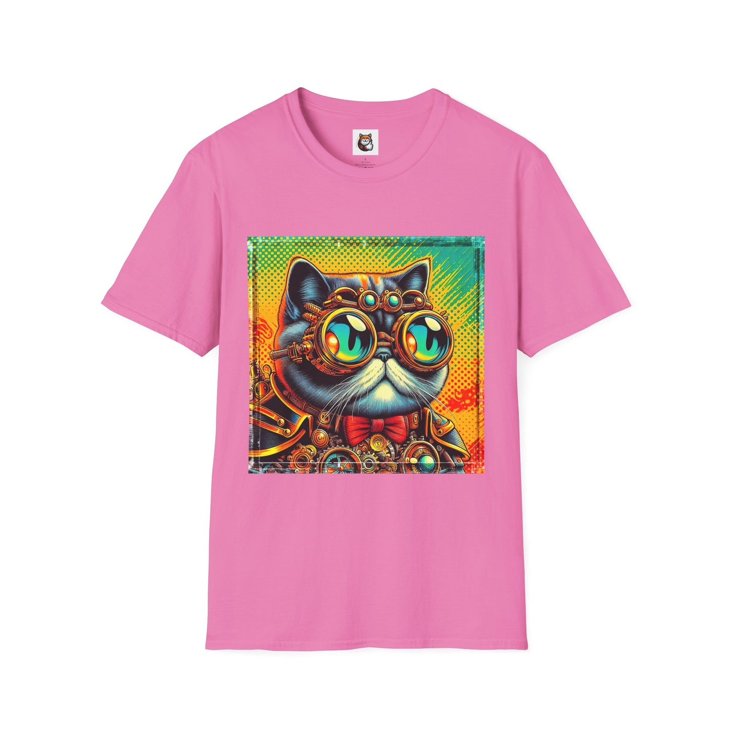 Exotic Shorthair Cat Unisex Softstyle T-Shirt