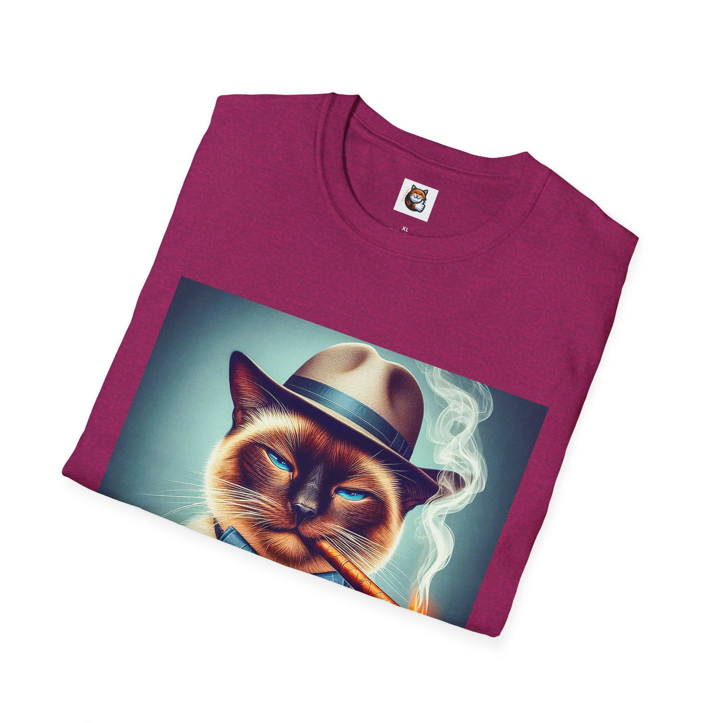 Siamese Cat smoking shirt