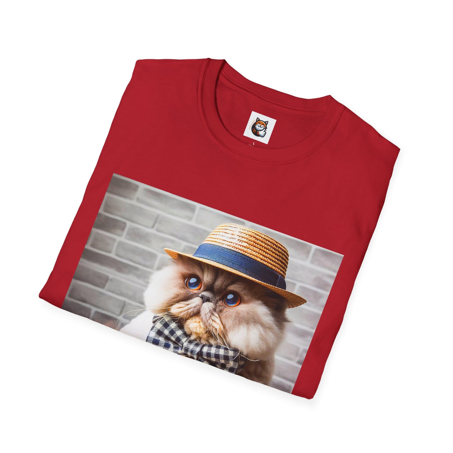 Selkirk Rex Cat T-Shirt hat and bow tie