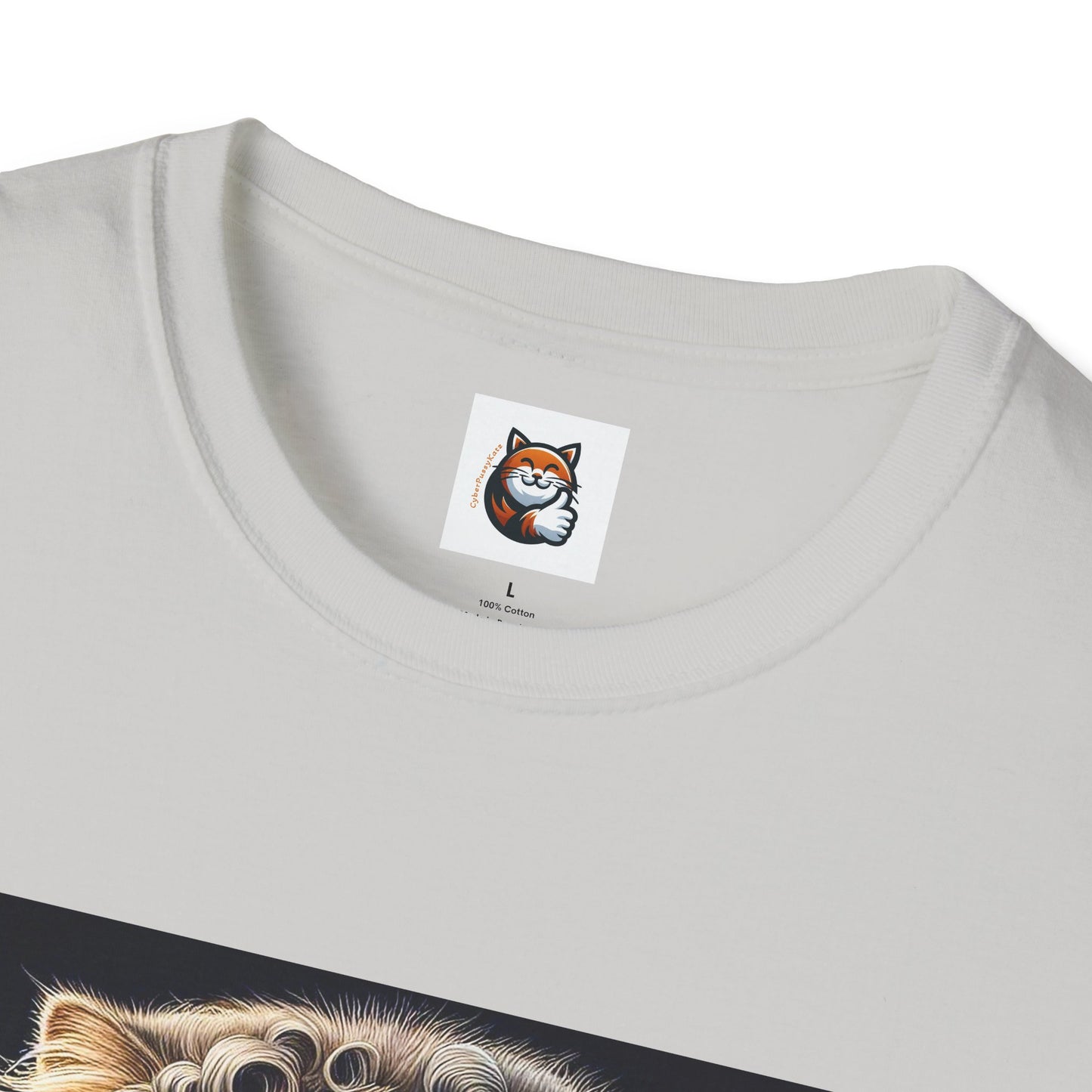 Selkirk Rex Cat T-Shirt business professional