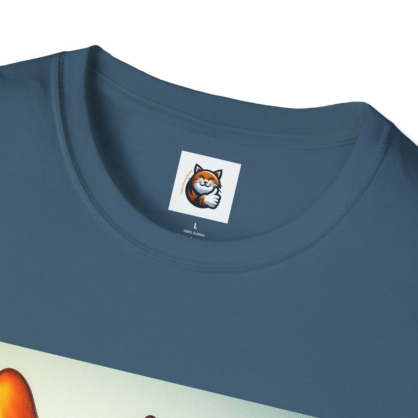 Wacky Cornish Rex Cat tiny car   T-Shirt