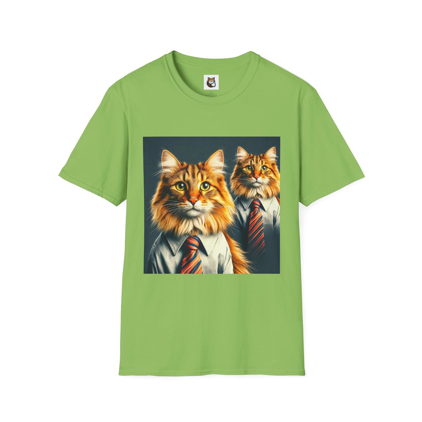Norwegian Forest Cat Unisex Softstyle T-Shirt