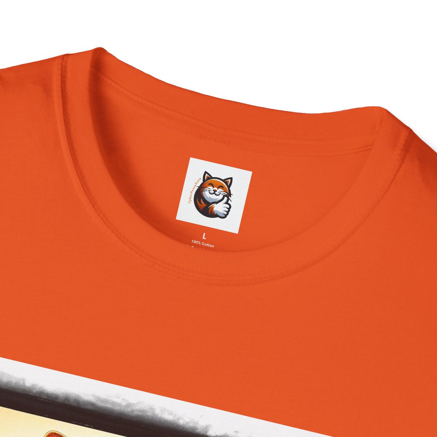 Devon Rex Cat Unisex Softstyle T-Shirt