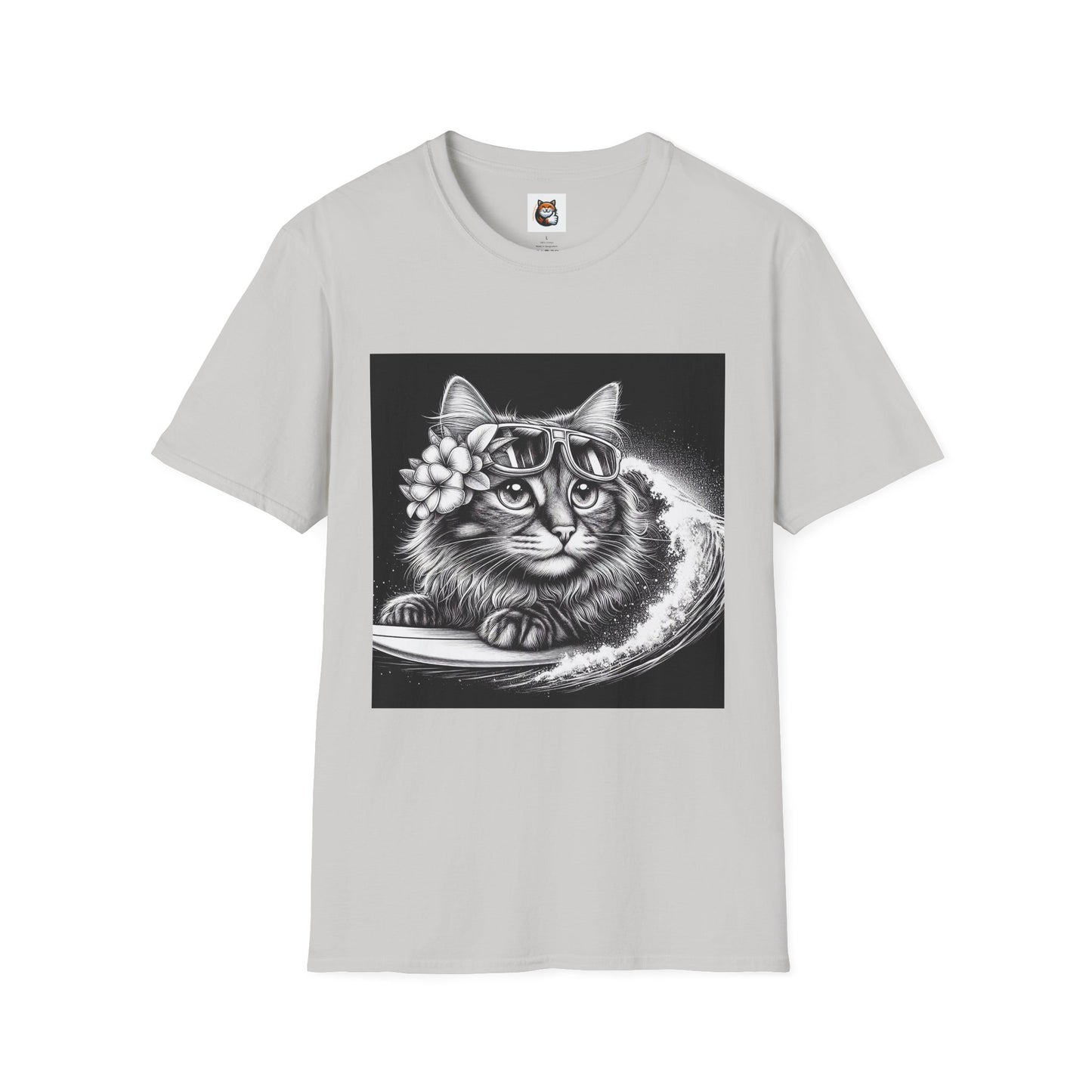 Domestic Cat black and white  T-Shirt