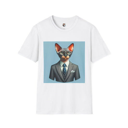 Cornish Rex Cat business professional T-Shirt