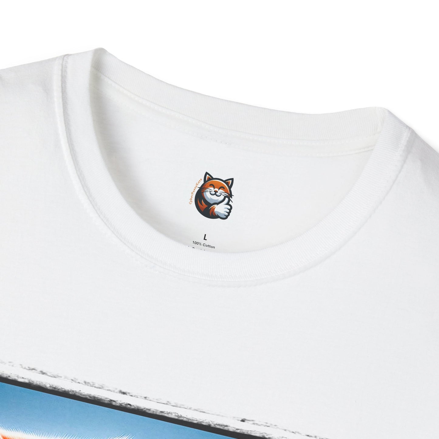 Wacky Exotic Shorthair Cat Unisex Softstyle T-Shirt
