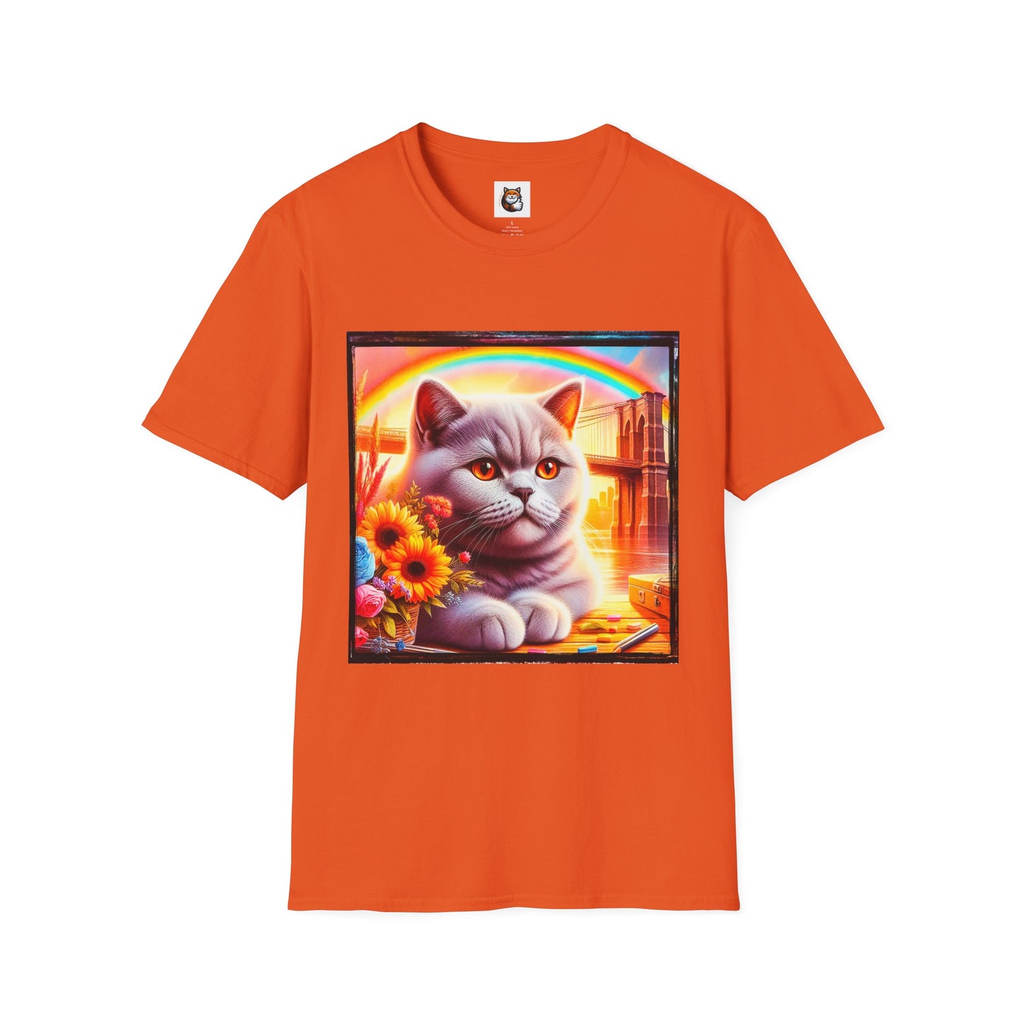 British Shorthair Unisex Softstyle T-Shirt