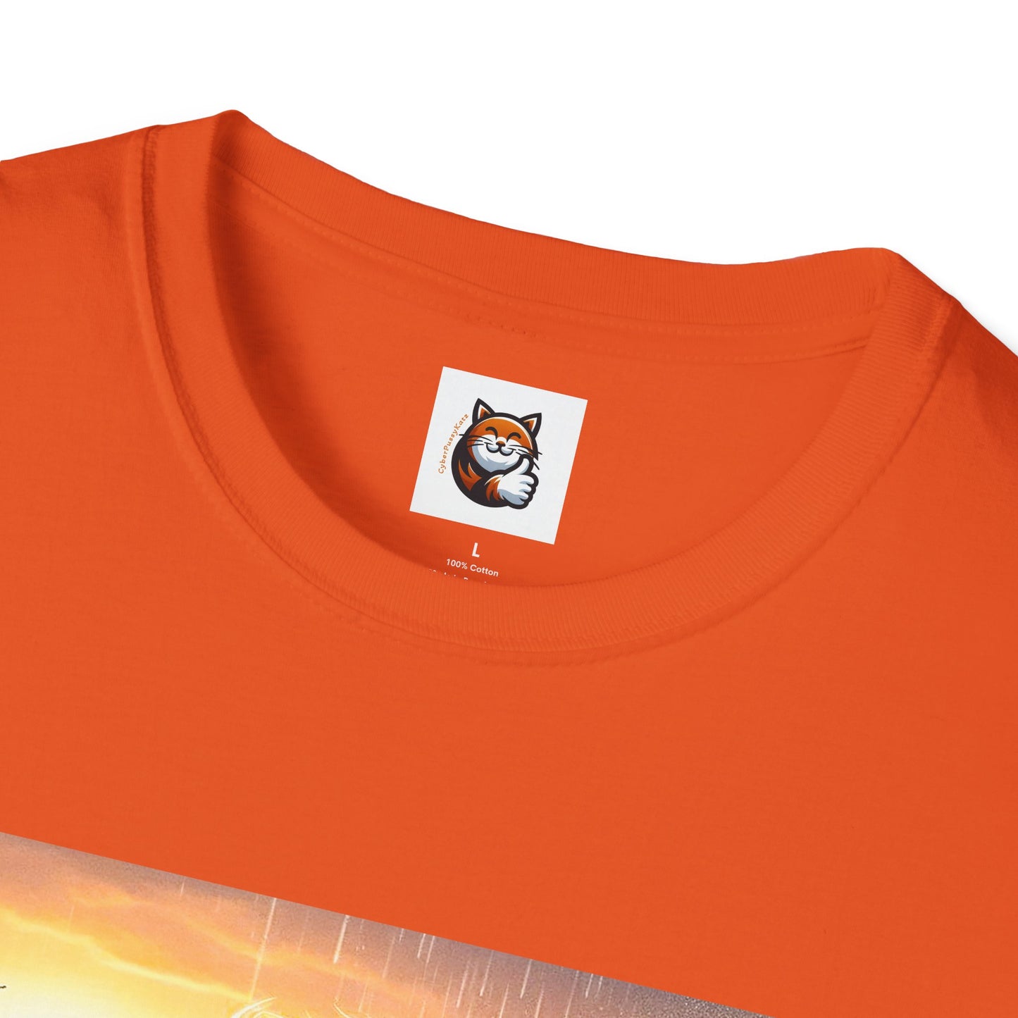 Selkirk Rex Cat T-Shirt -handsome surfer