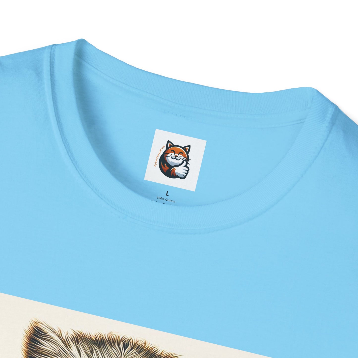 Selkirk Rex Cat T-Shirt old fashioned professional