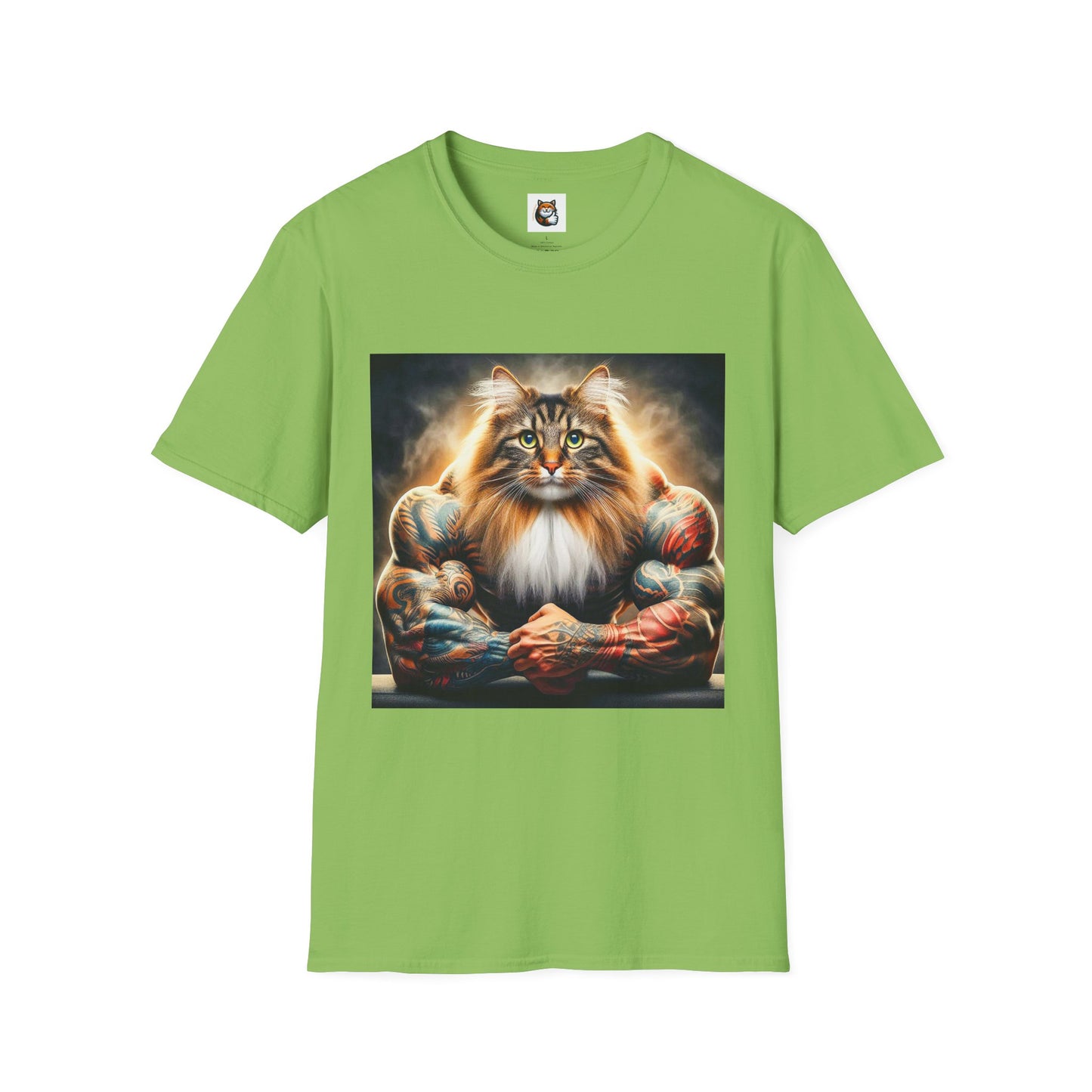 Norwegian Forest Cat Unisex Softstyle T-Shirt