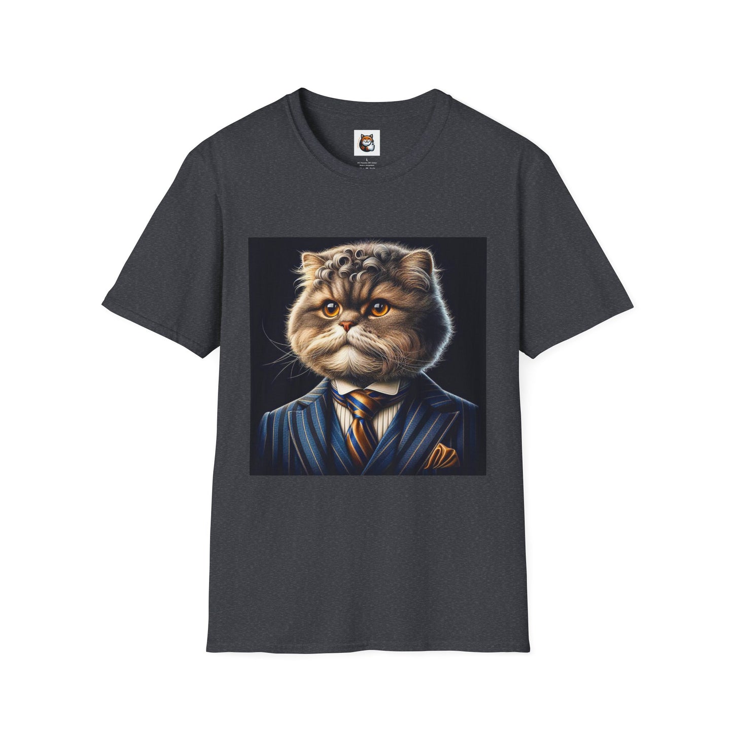 Selkirk Rex Cat T-Shirt business professional