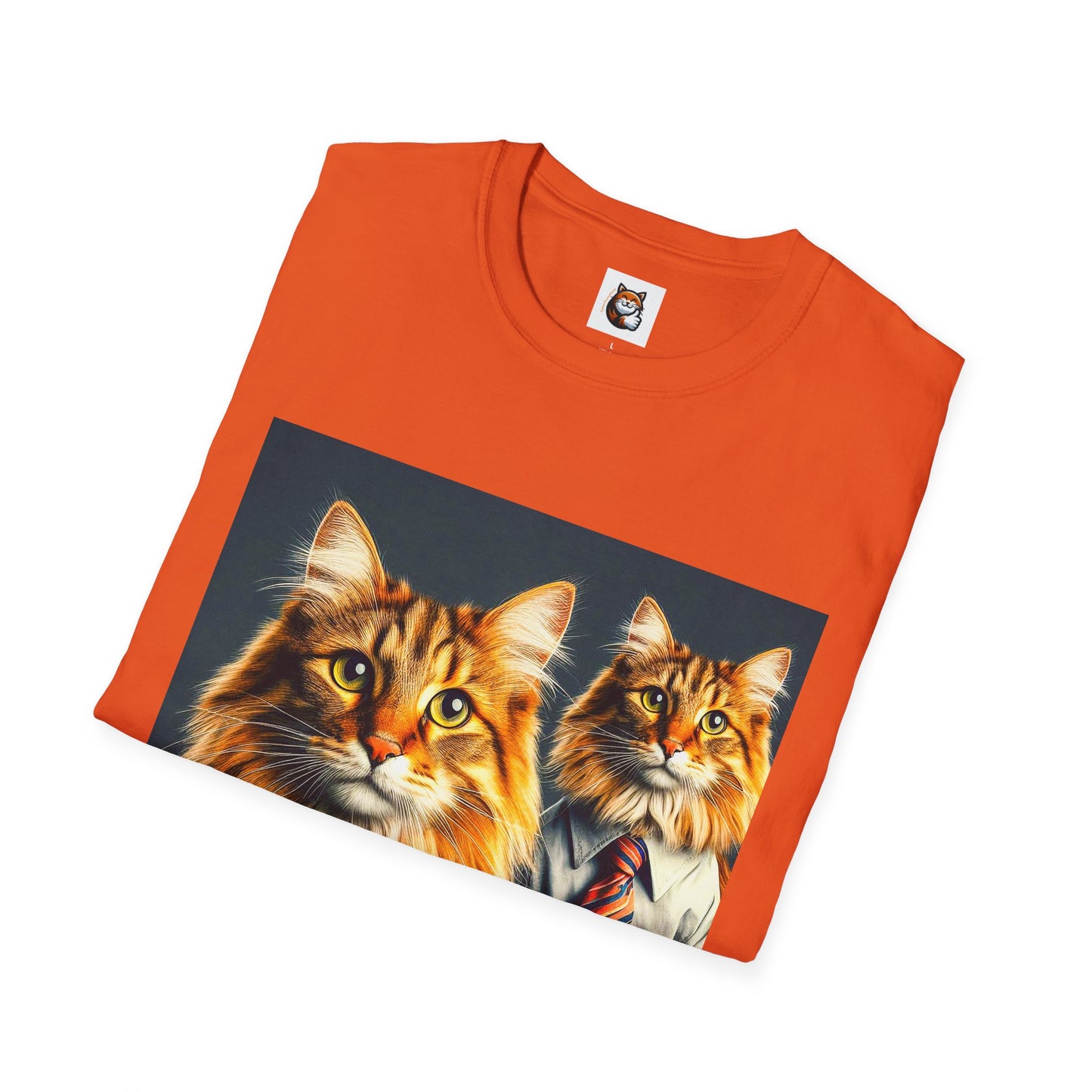 Norwegian Forest Cat Unisex Softstyle T-Shirt