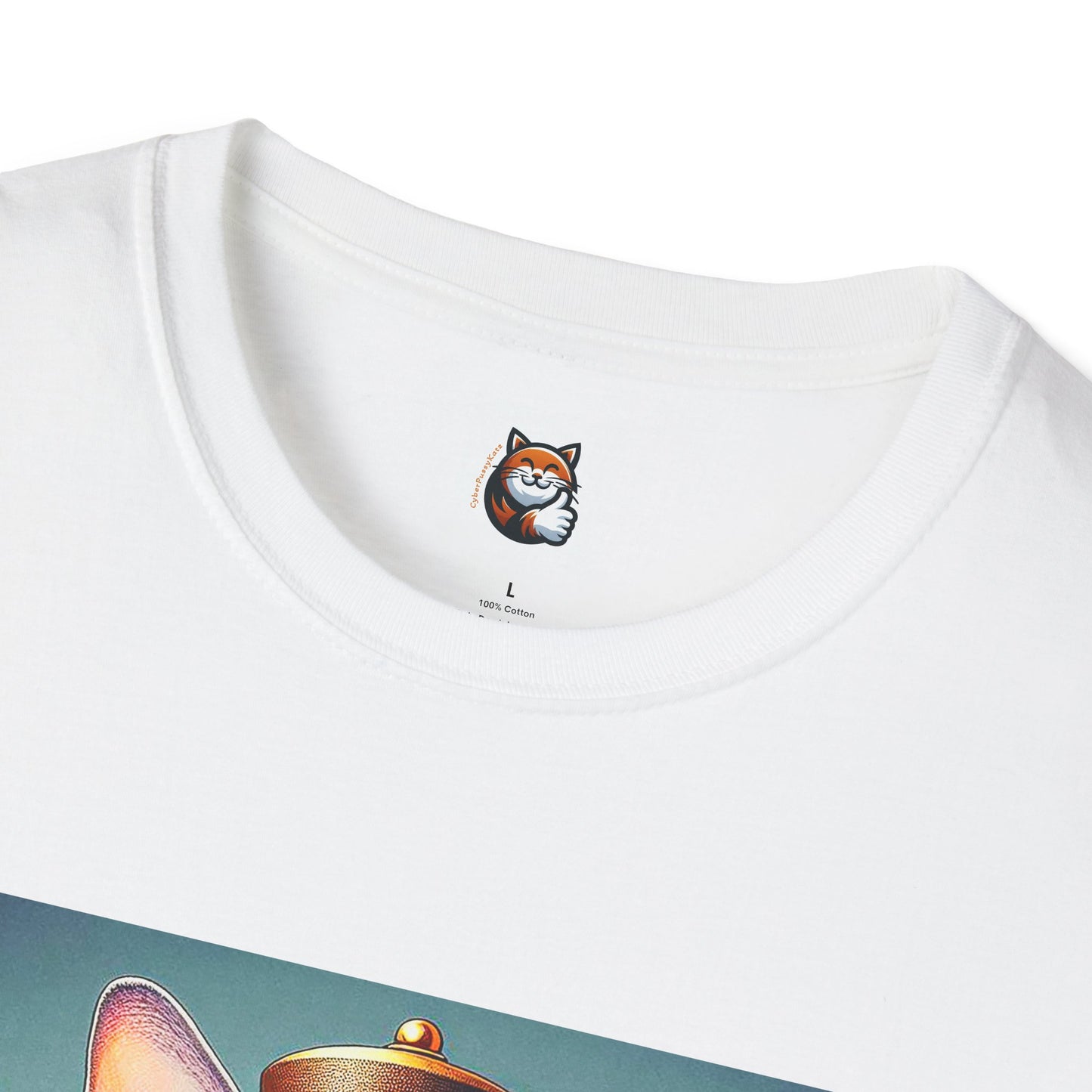 Devon Rex Cat Unisex Softstyle T-Shirt