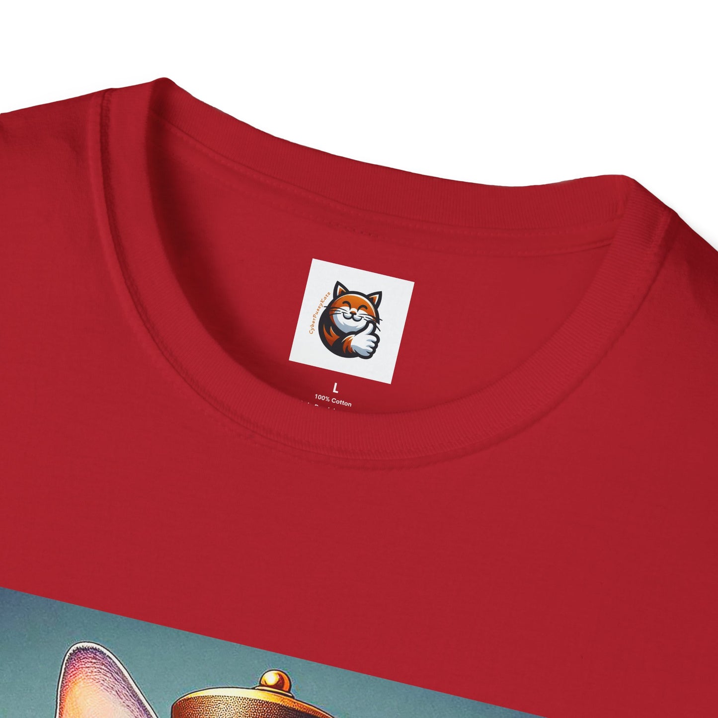 Devon Rex Cat Unisex Softstyle T-Shirt
