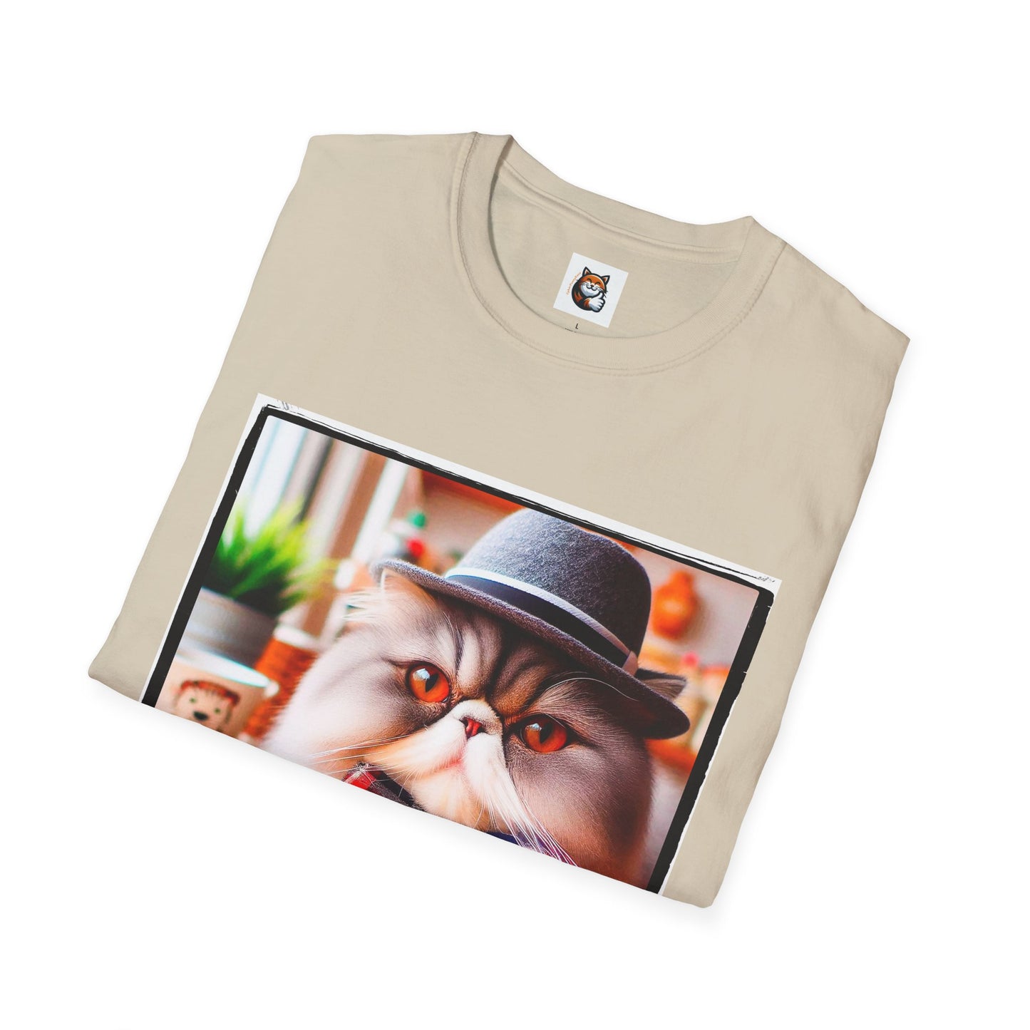 Persian Cat Unisex Softstyle T-Shirt