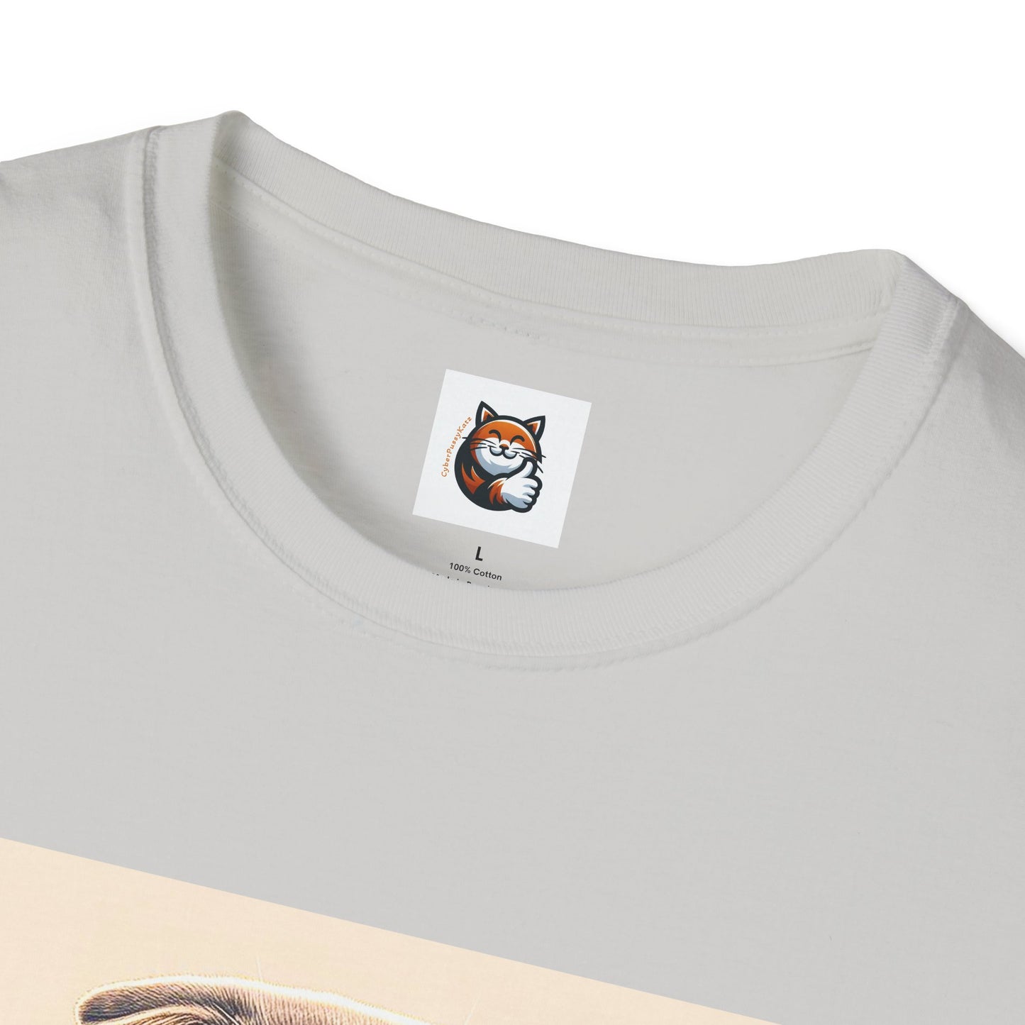 Scottish Fold Cat suit and tie  T-Shirt