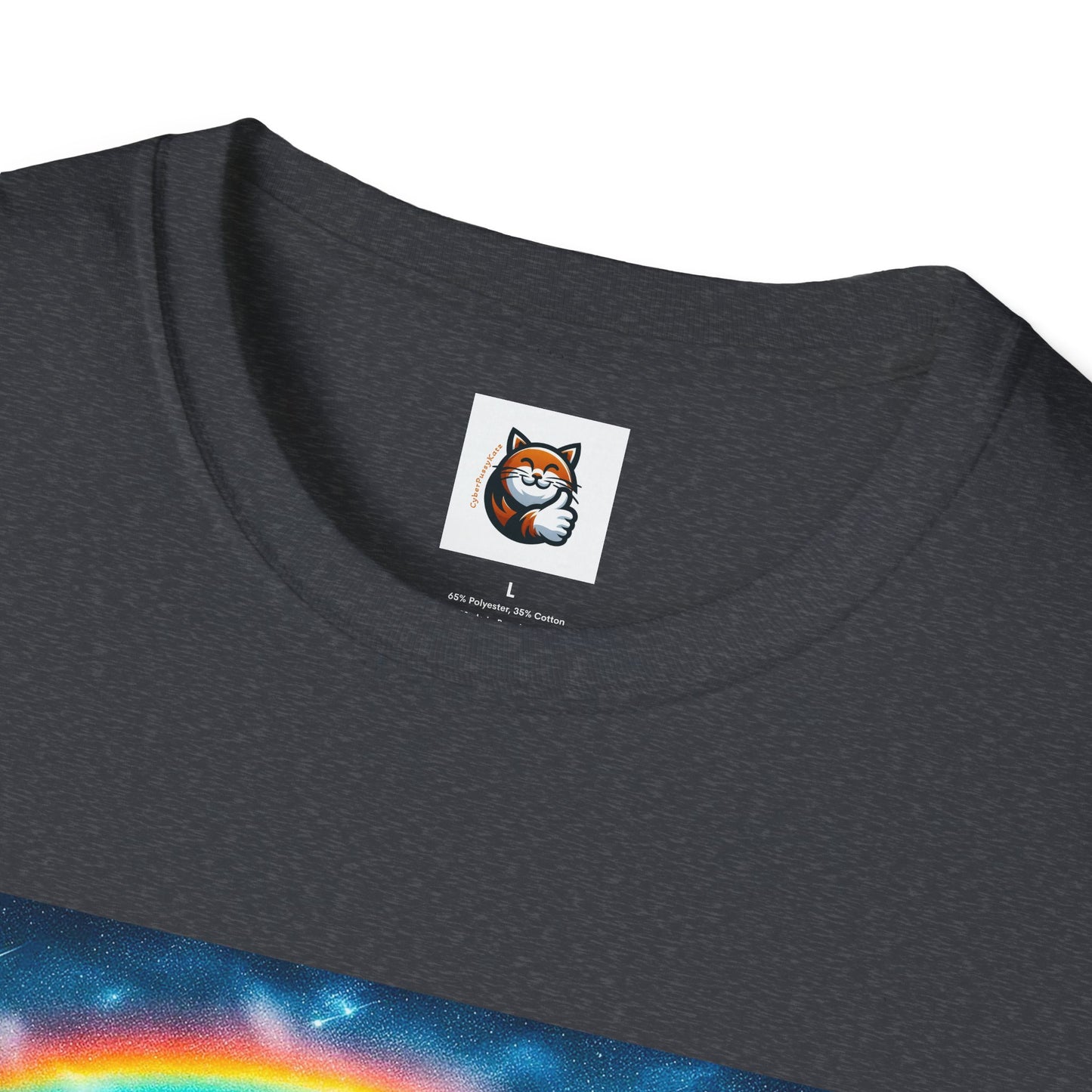 Selkirk Rex Cat T-Shirt  rainbow bridge