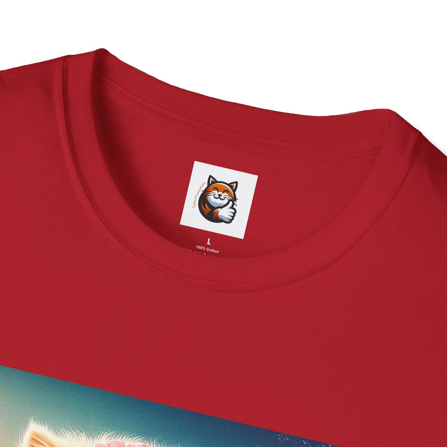 Selkirk Rex Cat T-Shirt beach babe