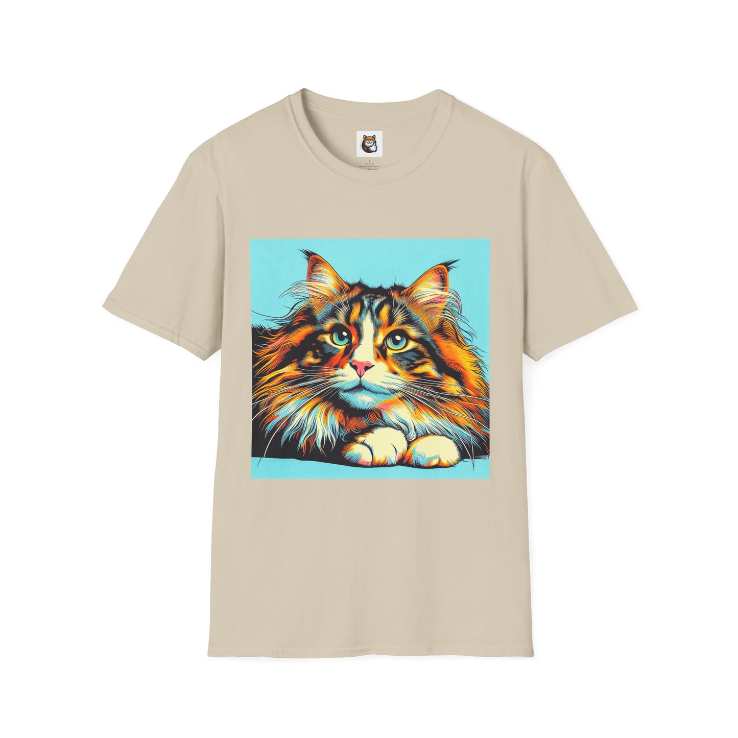 Norwegian Forest Cat Unisex Softstyle T-Shirt