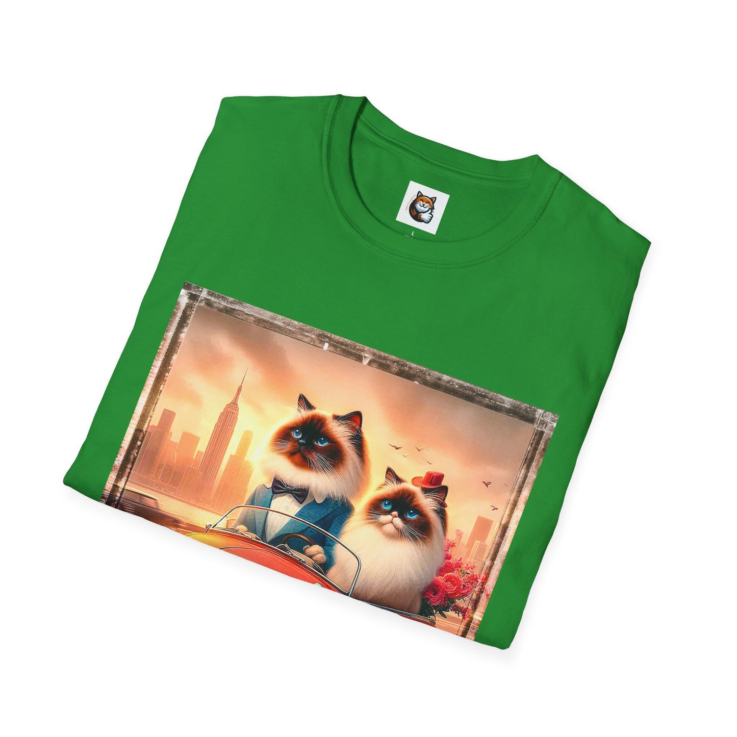 Wacky Birman tiny car Softstyle T-Shirt