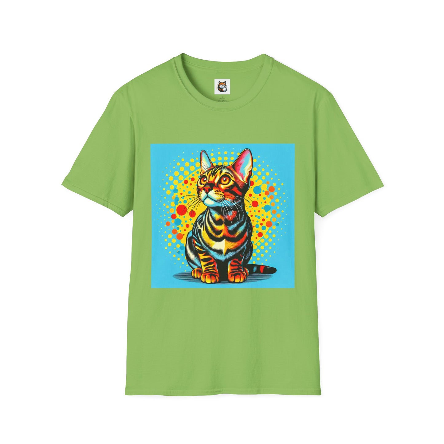 Bengal Unisex spots anf stripes  colors Softstyle T-Shirt