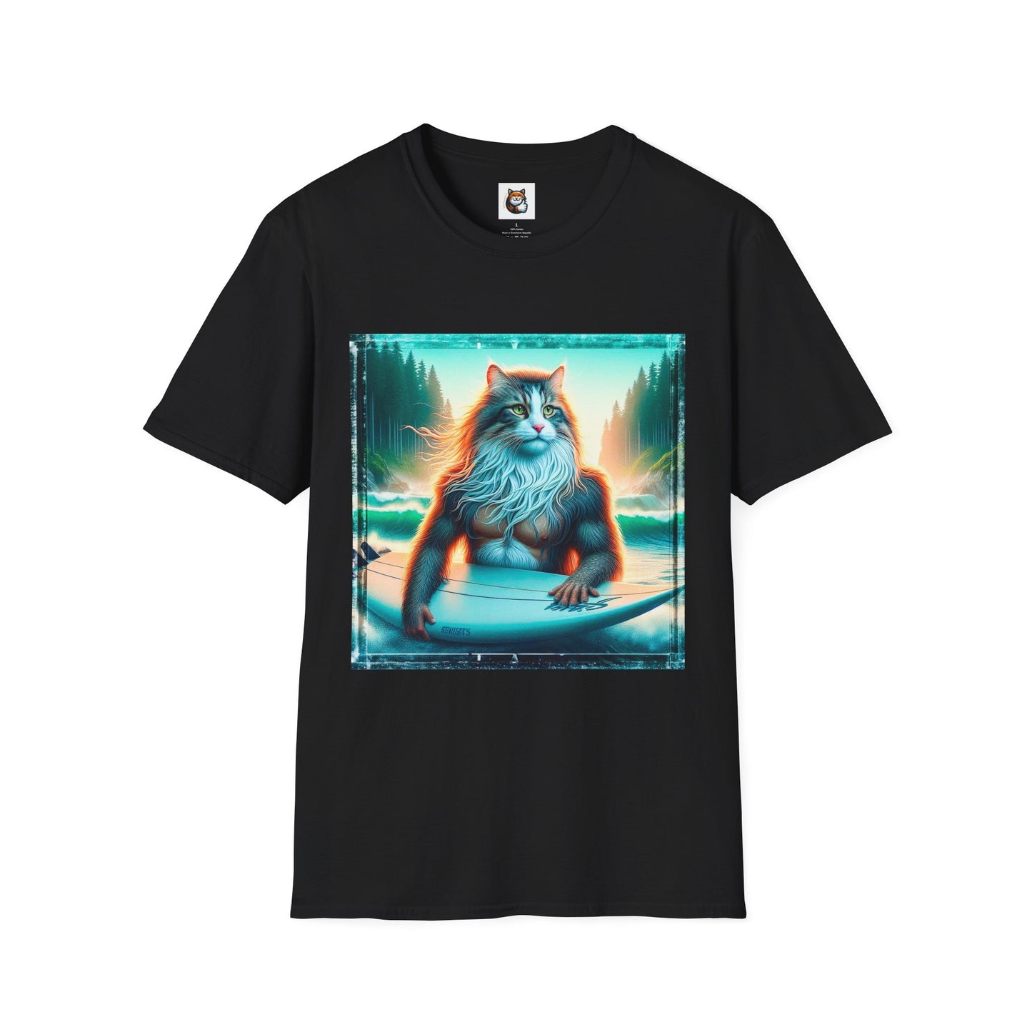Norwegian Forest Cat Unisex Softstyle T-Shirt