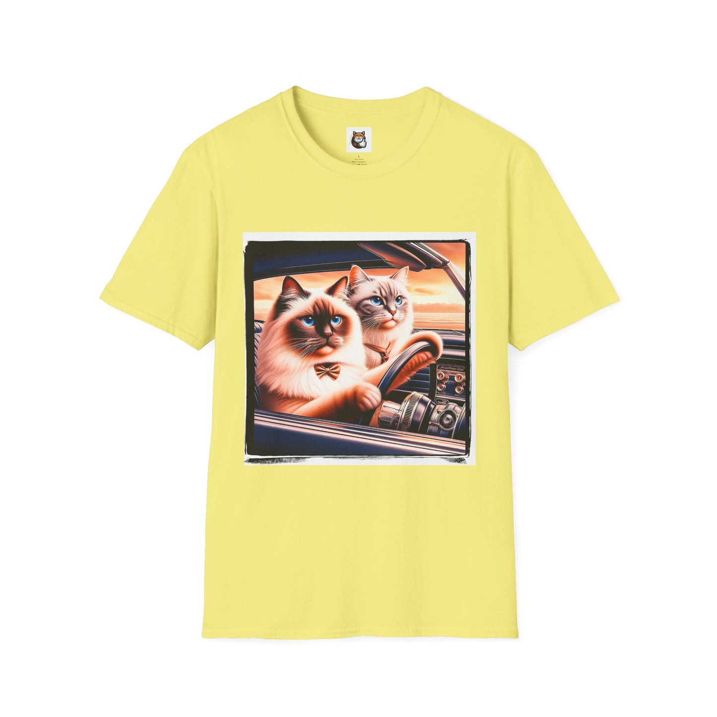 Wacky Birman Unisex Softstyle T-Shirt