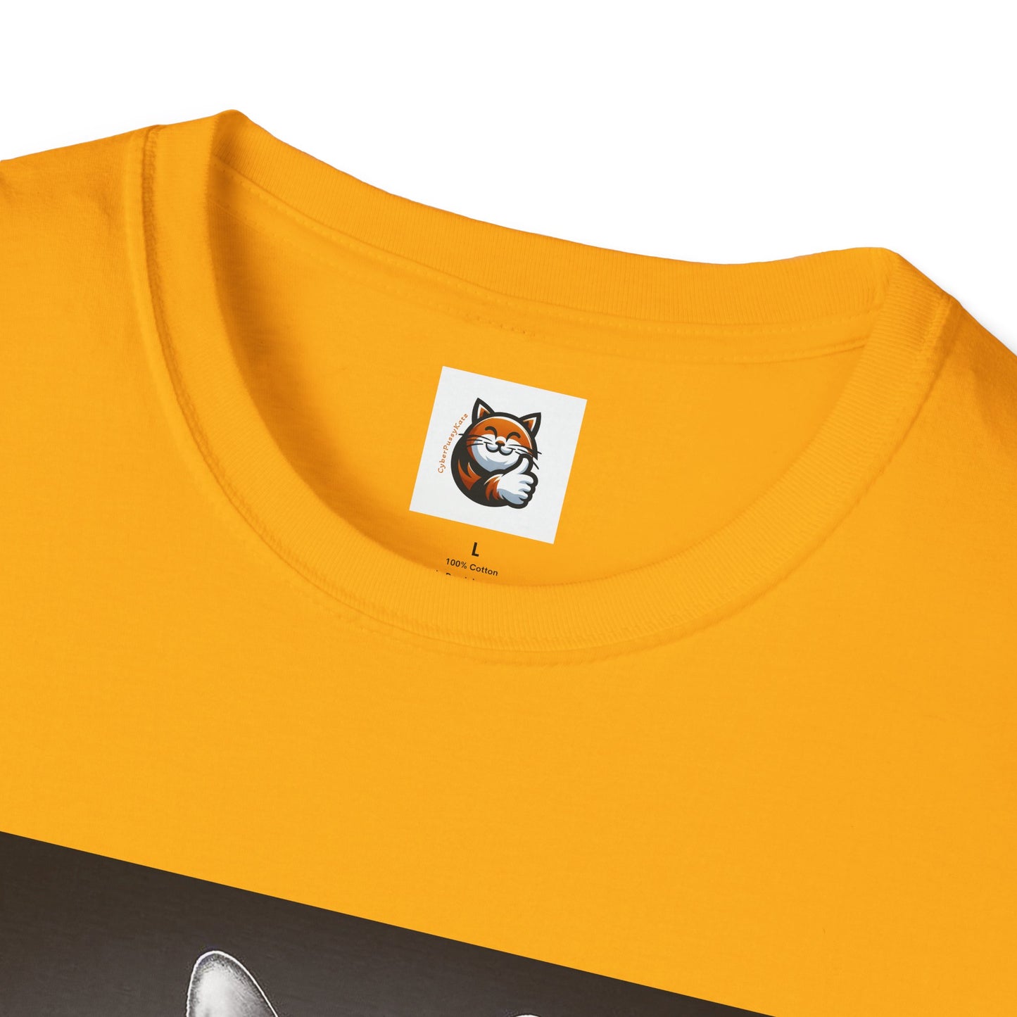 Devon Rex Cat Unisex Softstyle T-Shirt