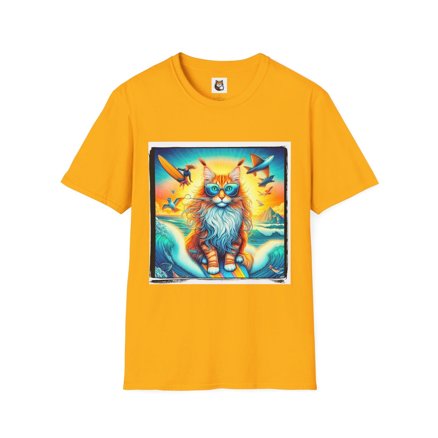 Maine Coon Unisex Softstyle T-Shirt