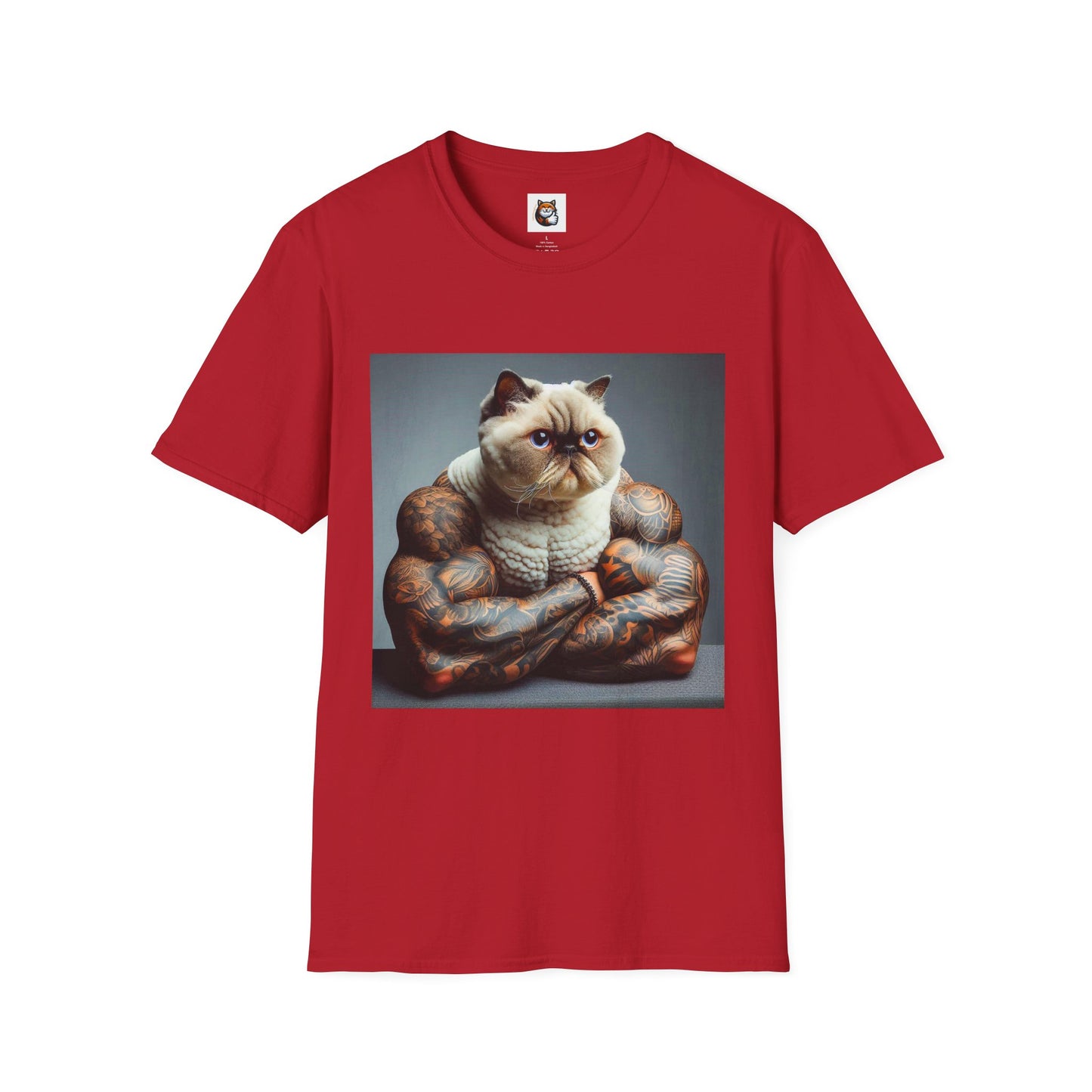 Selkirk Rex Cat T-Shirt muscles