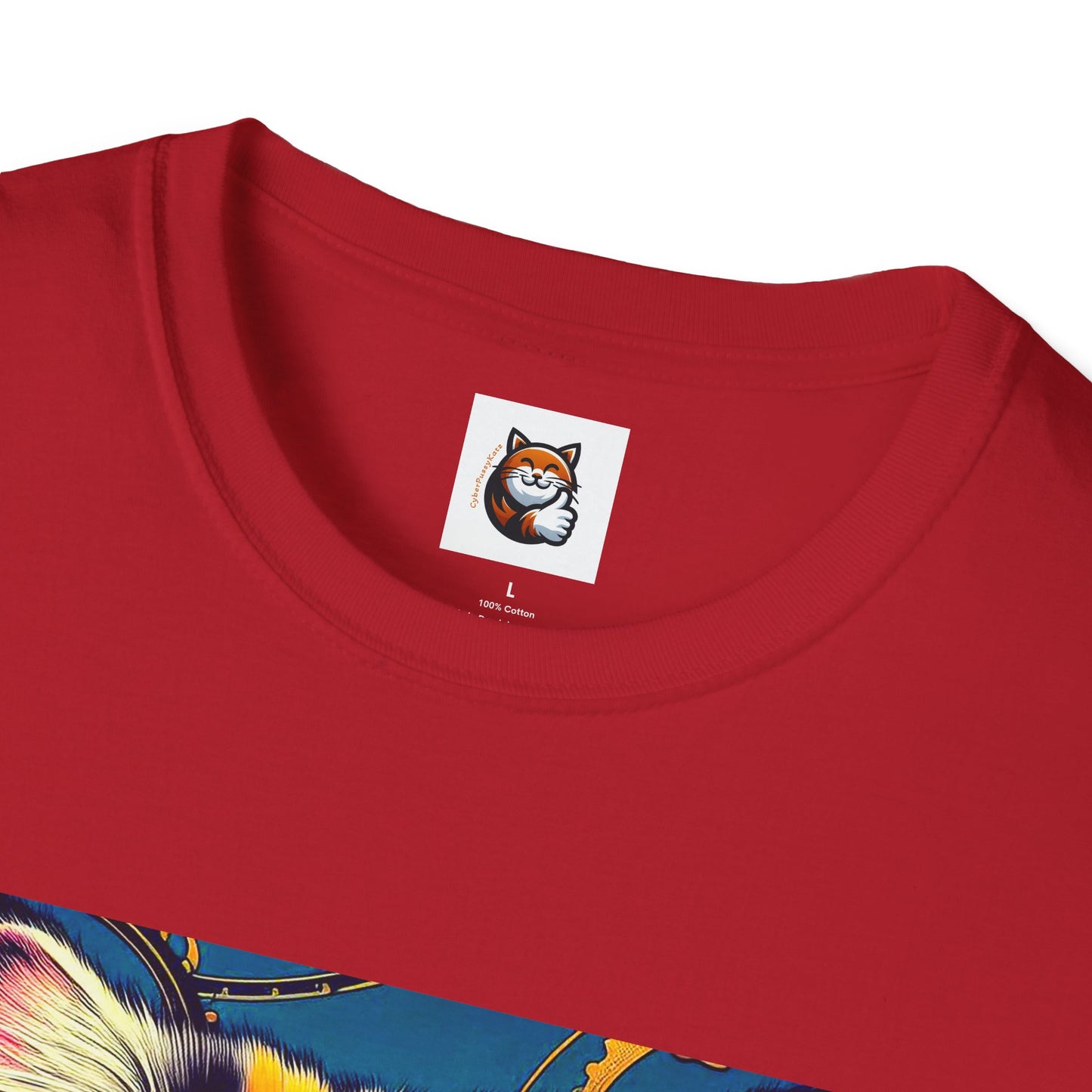 Persian Cat Unisex Softstyle T-Shirt