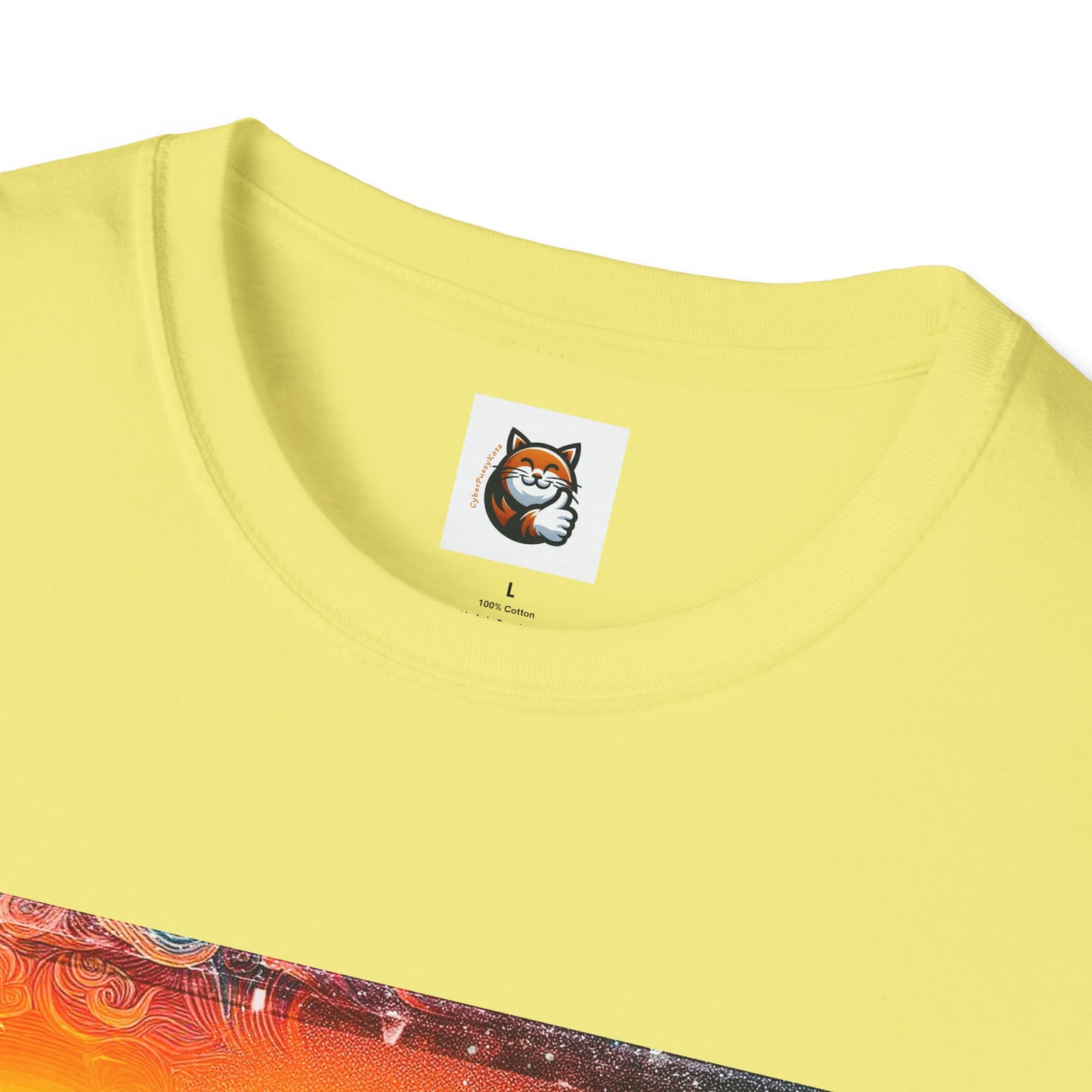 Devon Rex Cat hawaiian surfer Softstyle T-Shirt