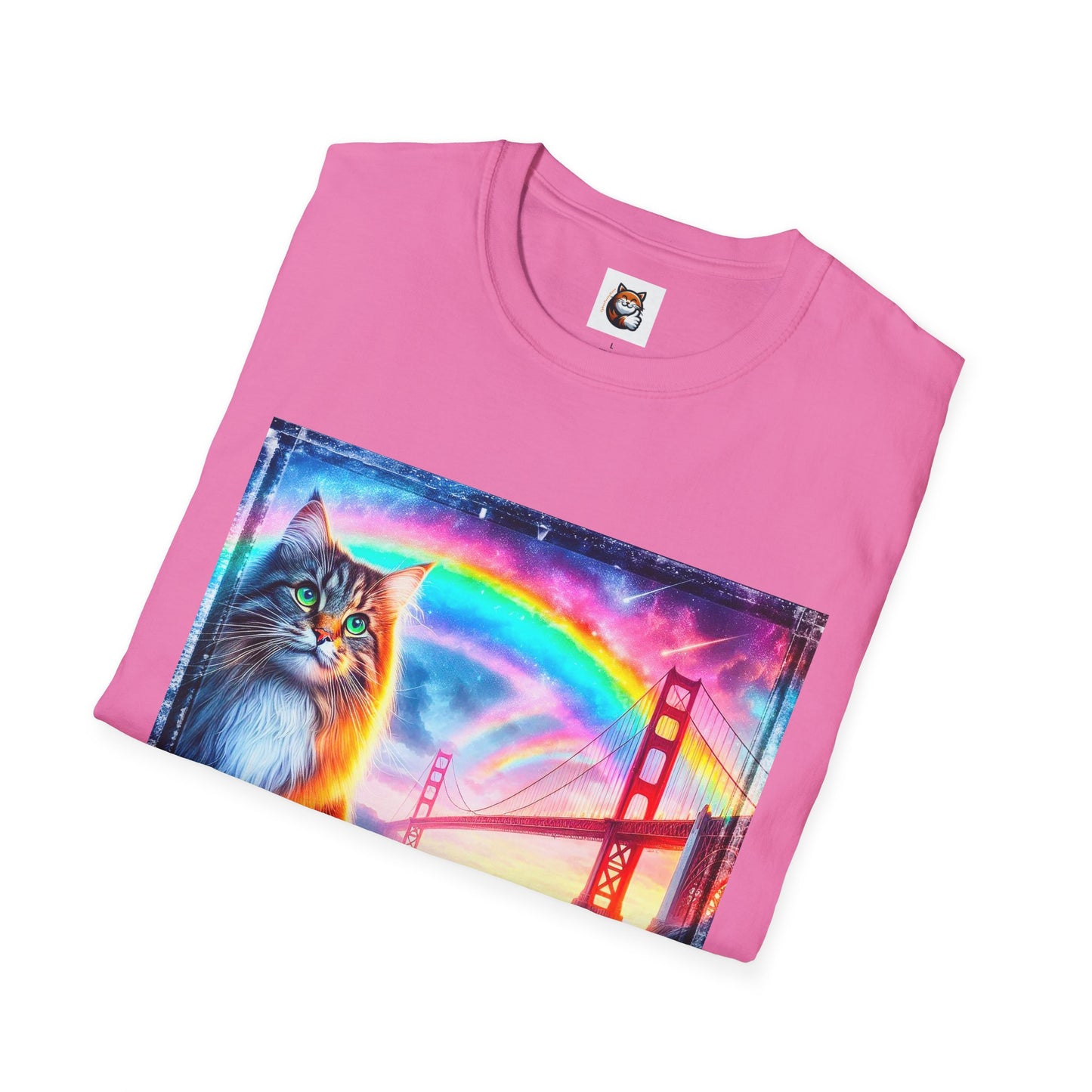 Norwegian Forest Cat Unisex Softstyle T-Shirt