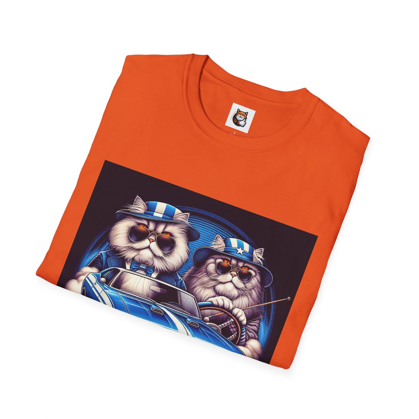 Selkirk Rex Cat T-Shirt - friends cruising