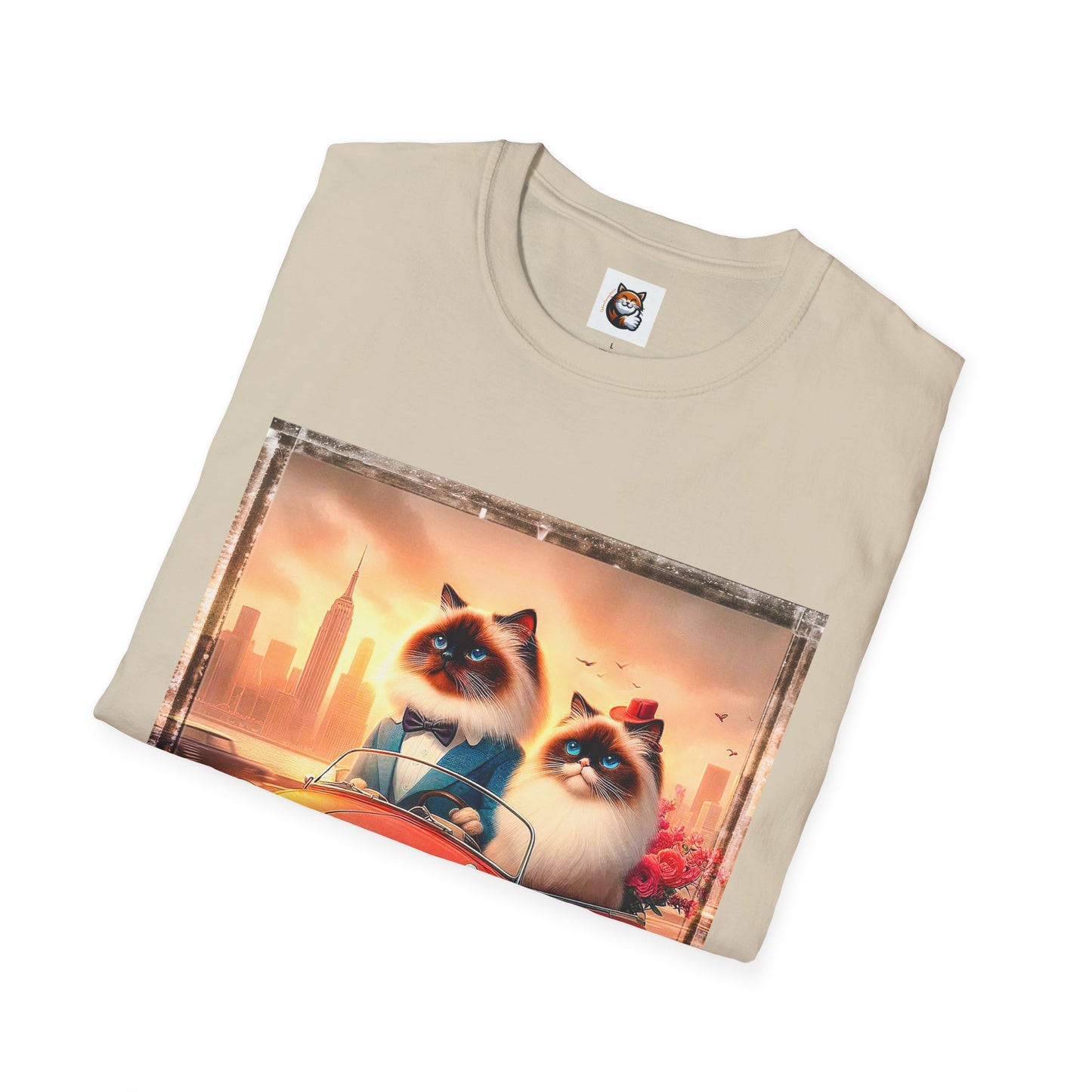 Wacky Birman tiny car Softstyle T-Shirt