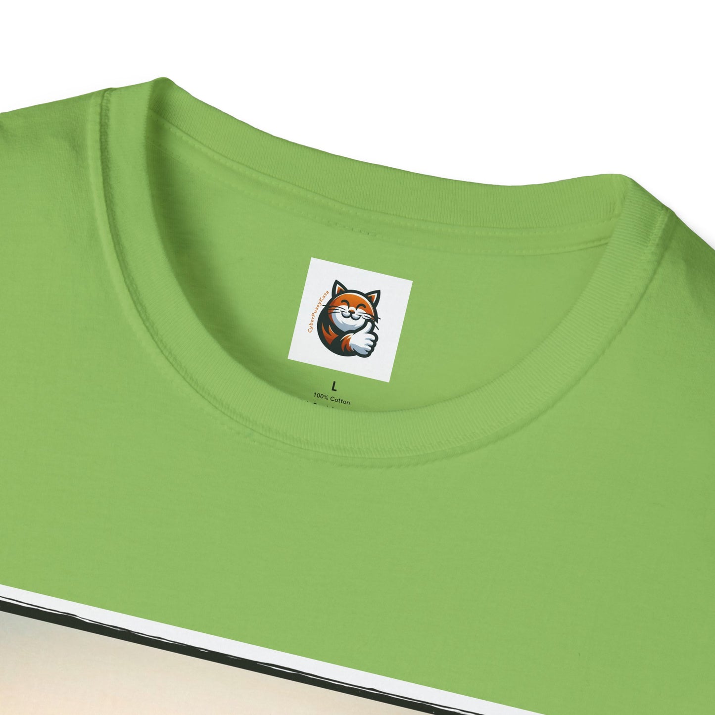 Wacky  Devon Rex Cat Unisex Softstyle T-Shirt