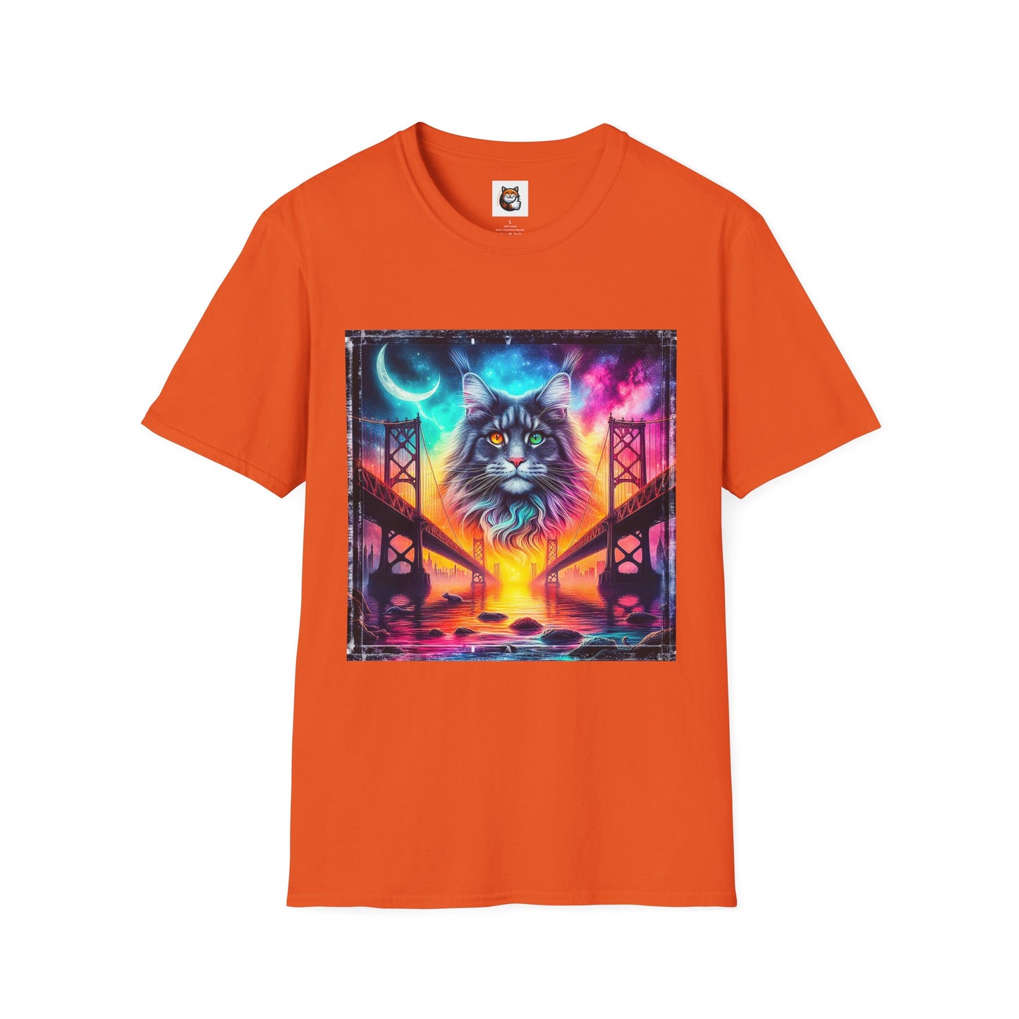 Maine Coon Unisex Softstyle T-Shirt