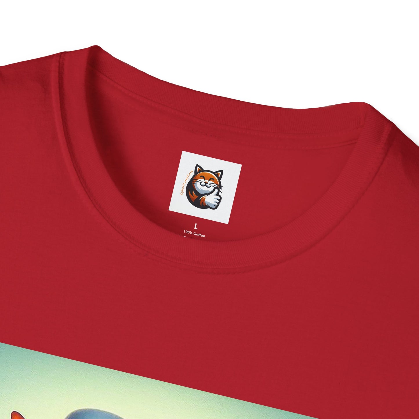 Wacky Oriental Shorthair Unisex Softstyle T-Shirt