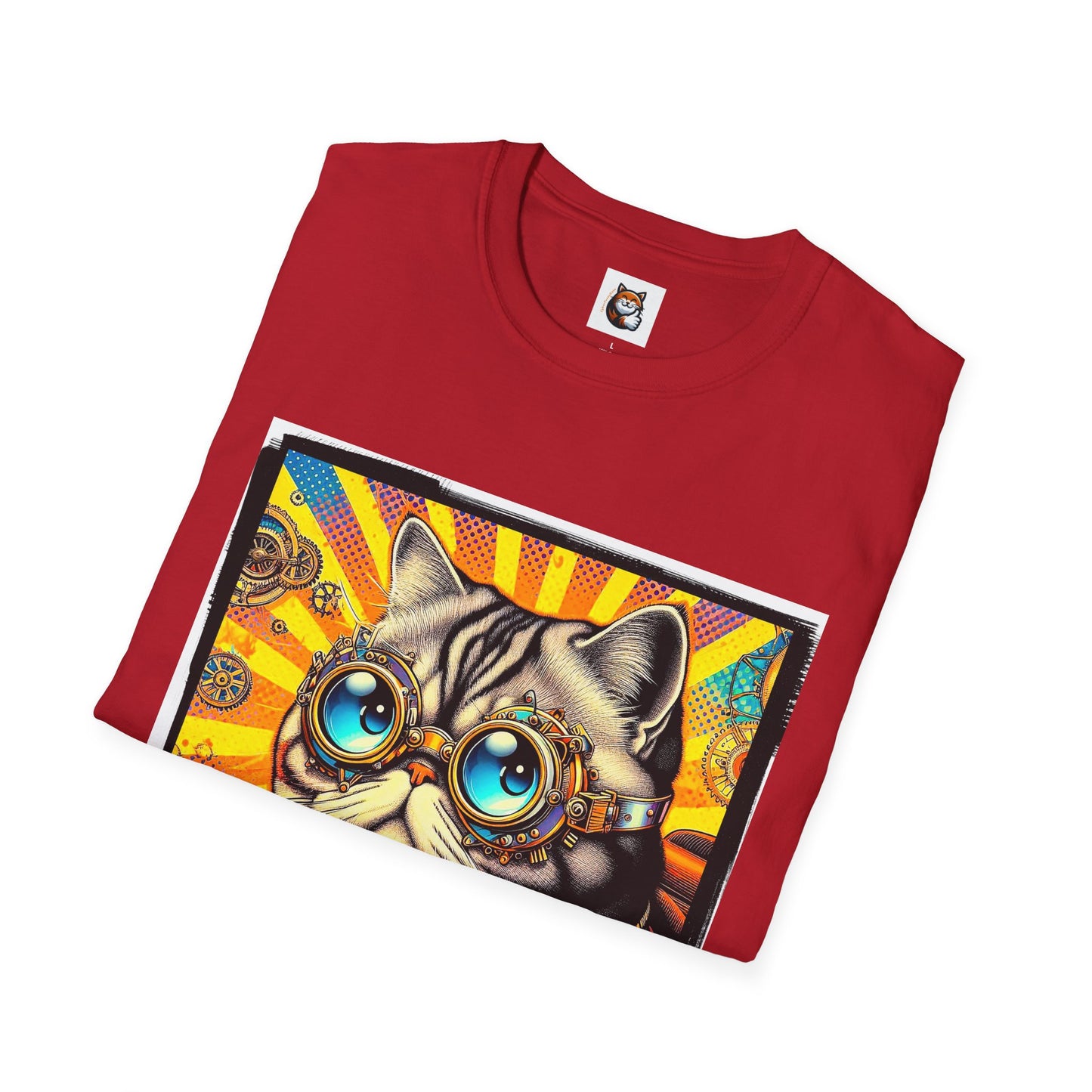 Exotic Shorthair Cat Unisex Softstyle T-Shirt