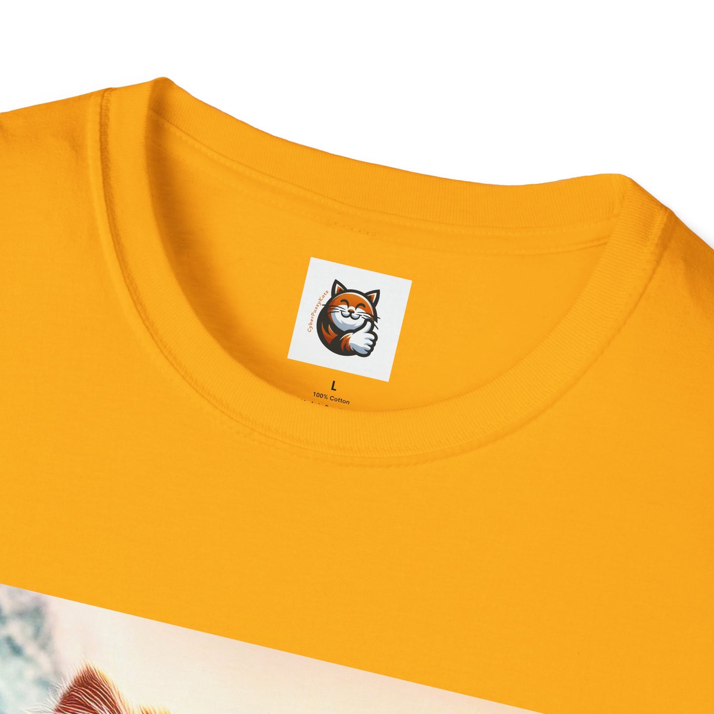 Selkirk Rex Cat T-Shirt angry surfer
