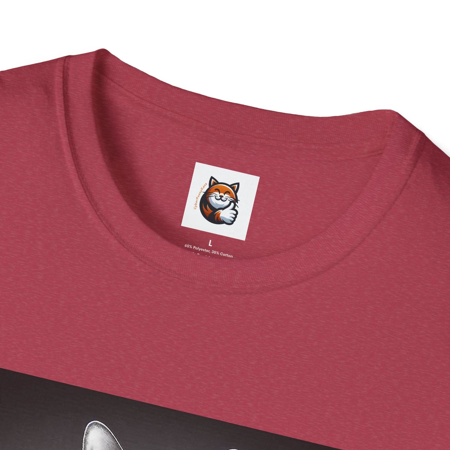 Devon Rex Cat Unisex Softstyle T-Shirt