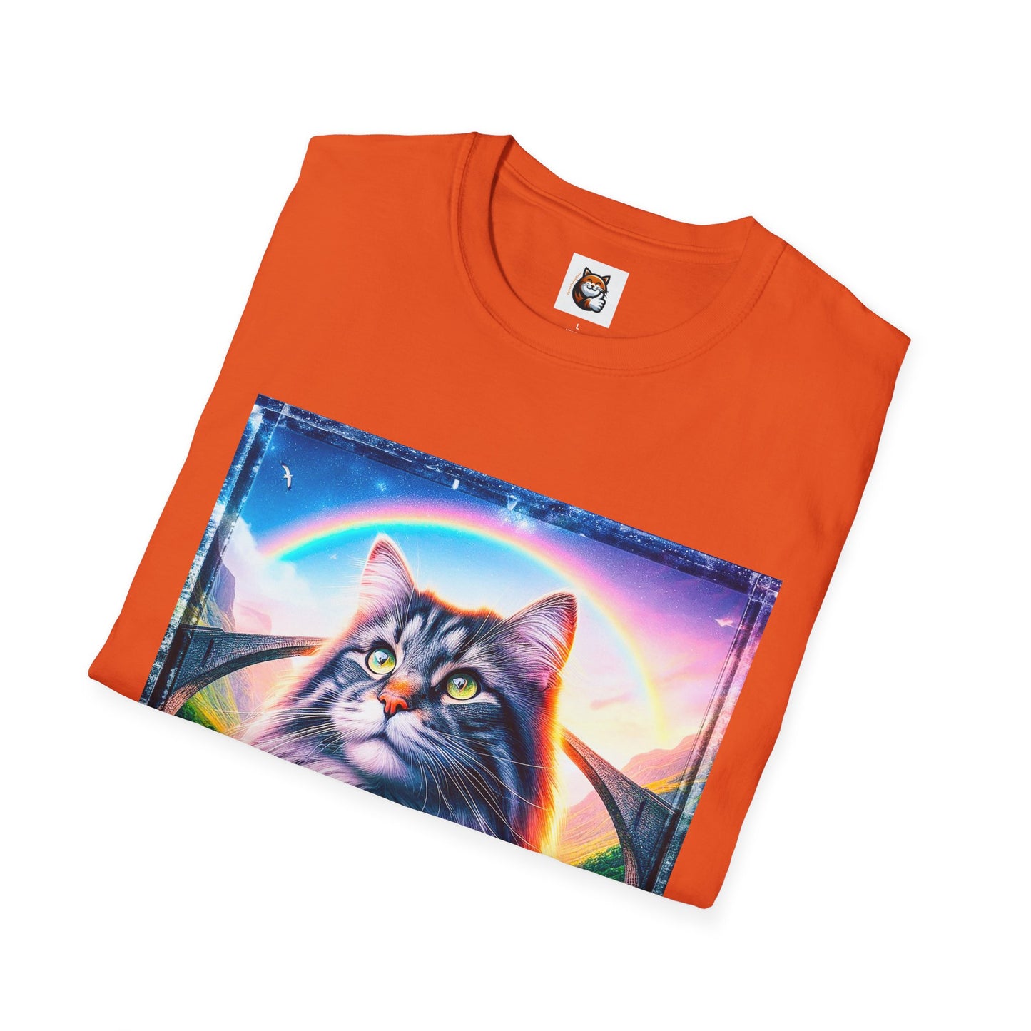 Norwegian Forest Cat Unisex Softstyle T-Shirt