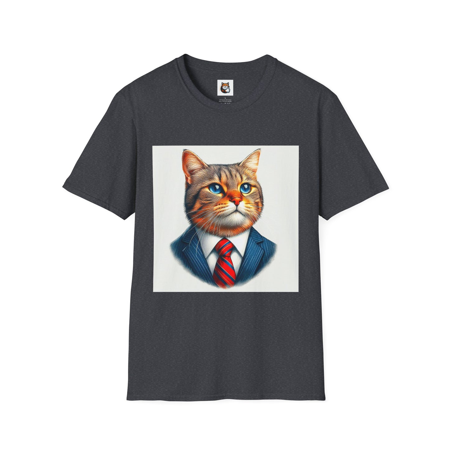 Domestic Cat Unisex Softstyle T-Shirt